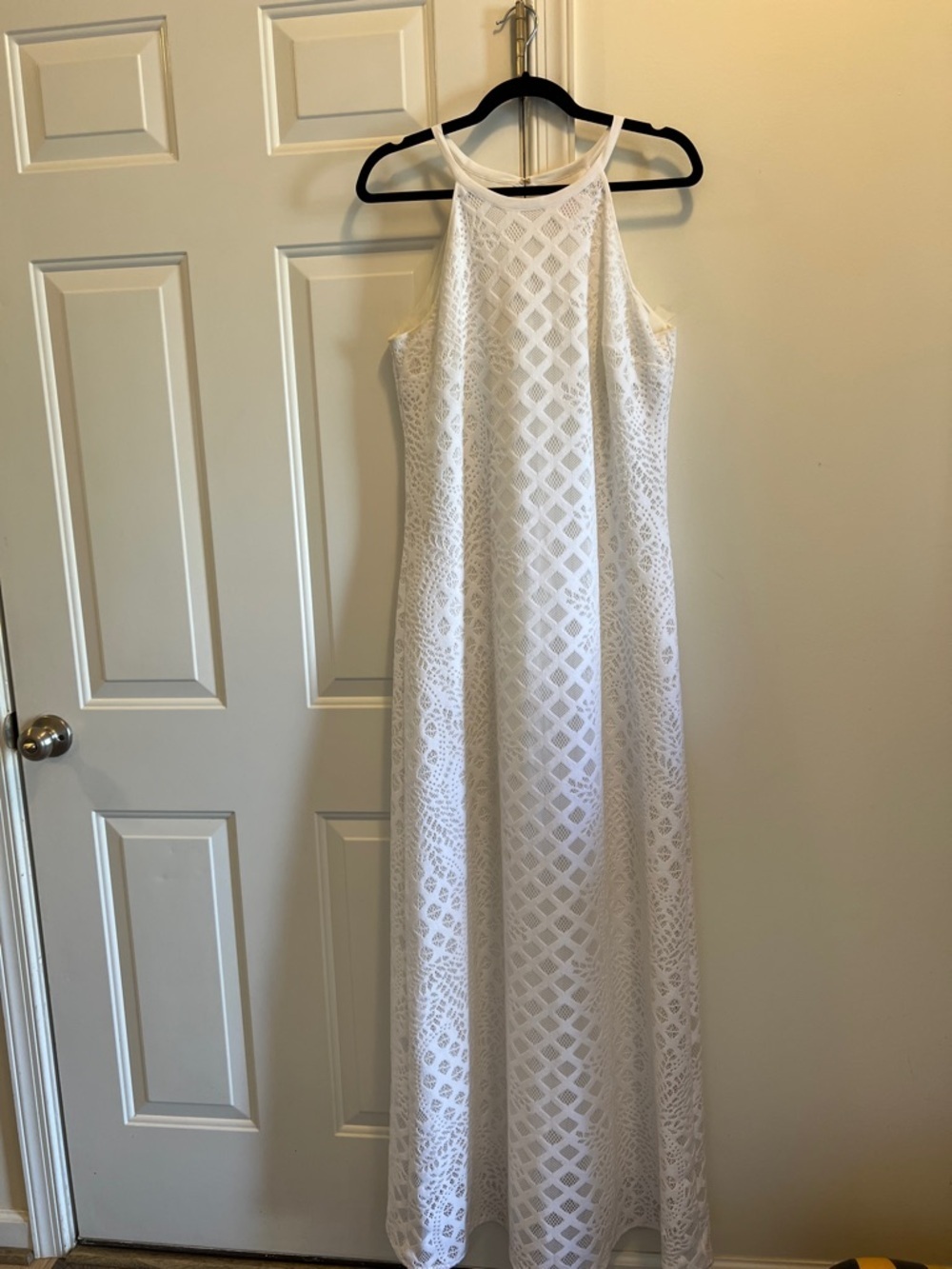 Lilly Pulitzer size Large Pearl Lace Maxi - Picture 5 of 6